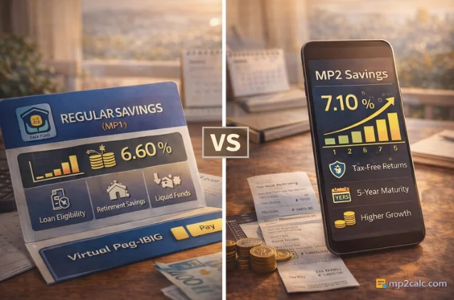 MP2 vs Regular Pag-IBIG Savings